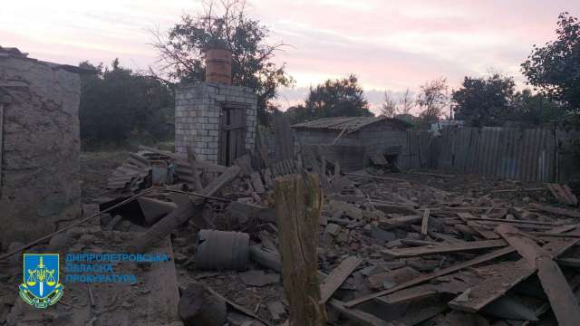 Наслідків нічних обстрілів Дніпропетровщини