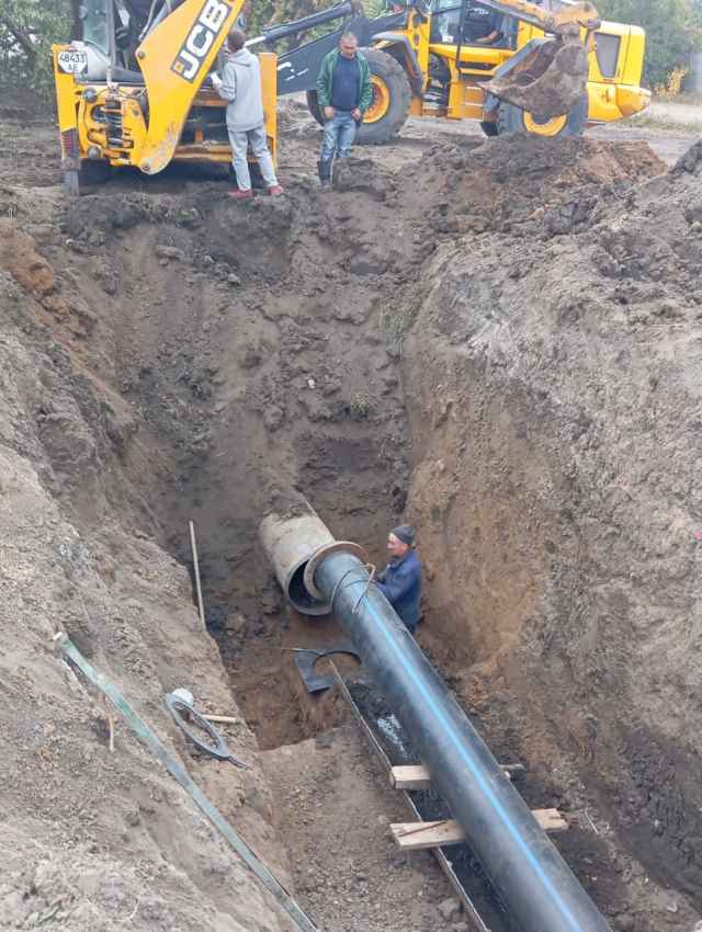 Продовження ремонтних робіт на водоводі 8 жовтня 2025