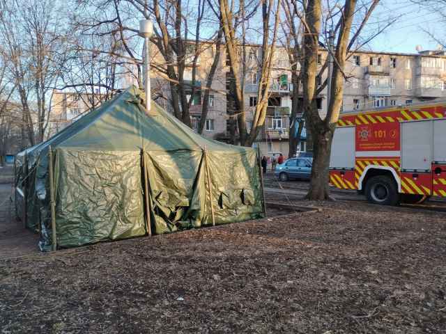 Ситуація щодо вибуху в буд. 1Б по вул. Захисників України