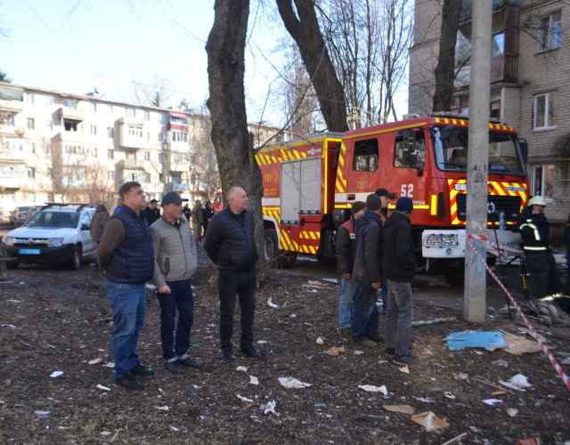 Ситуація щодо вибуху в буд. 1Б по вул. Захисників України