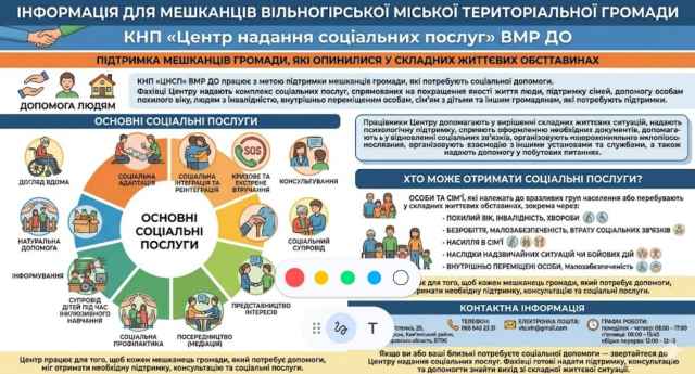 Центр надання соціальних послуг інформує