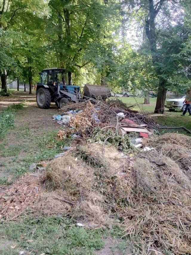 Стихійні звалища як з великогабаритних, так і з твердих побутових відходів.